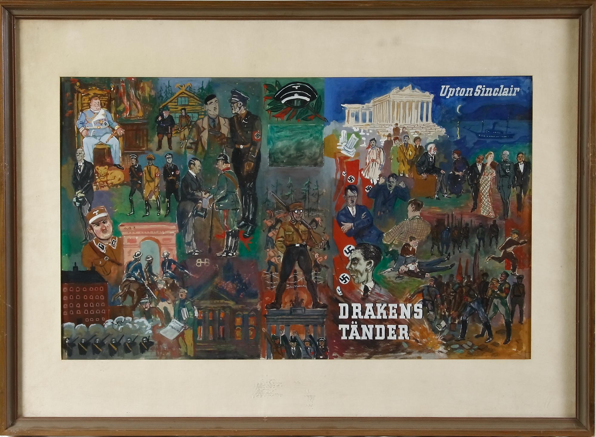 BERTIL BULL HEDLUND, blandteknik,