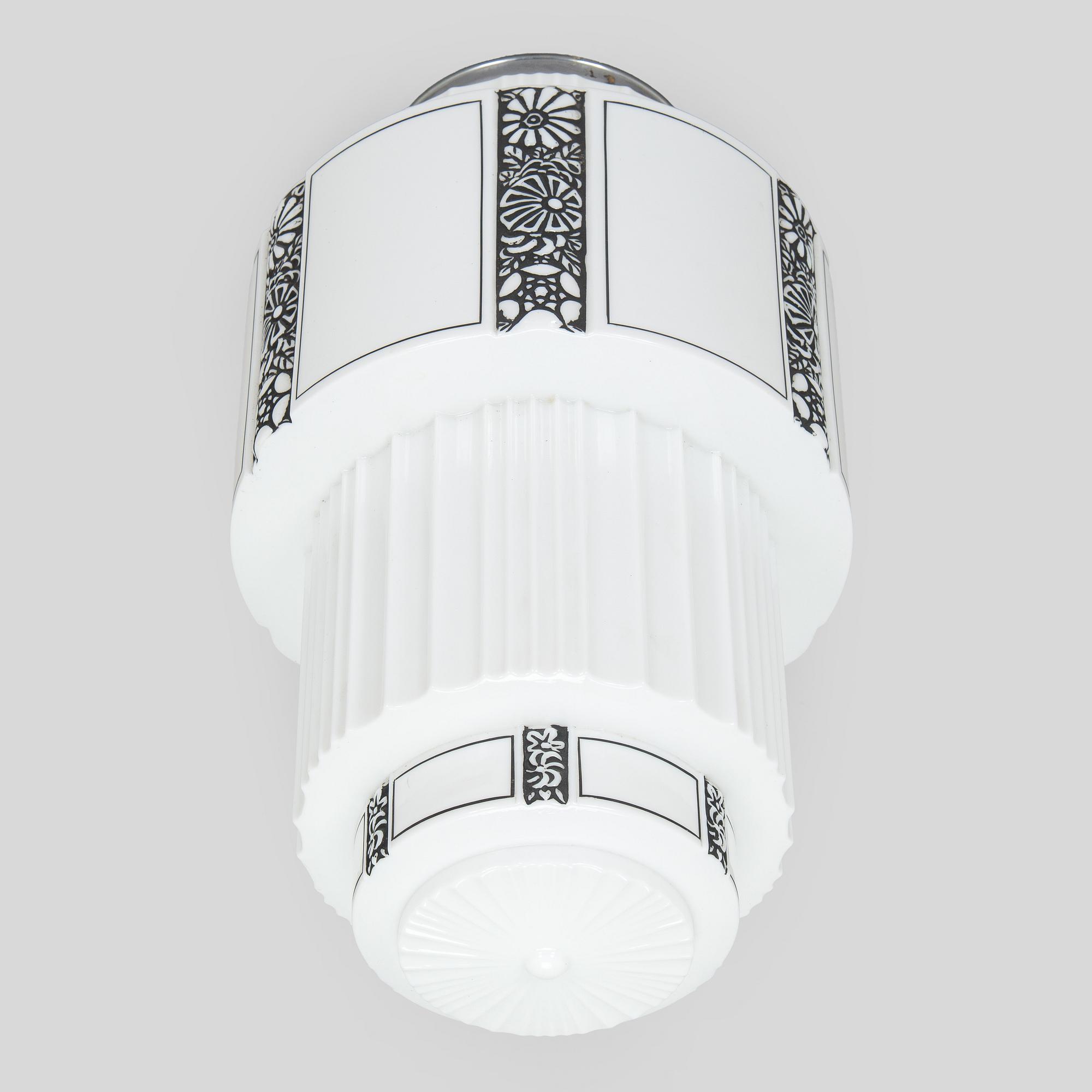Taklampa, Art Deco, USA 1920/30-tal.