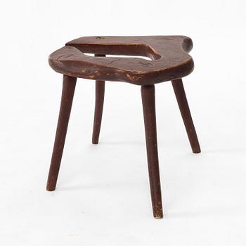 A Swedish stool, 19th/early 20th century.