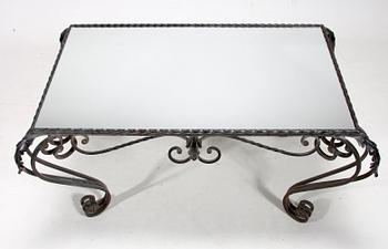 SOFFBORD, gjutjärn, Paris. 1900-tal.