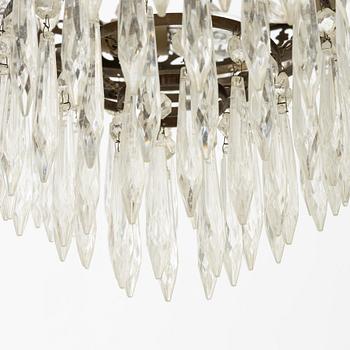 An Empire-style chandelier, circa 1900.
