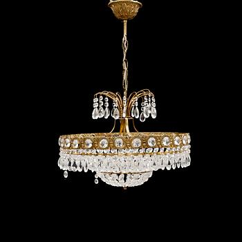 TAKLAMPA, 1900-talets andra hälft. Höjd ca 62 cm.