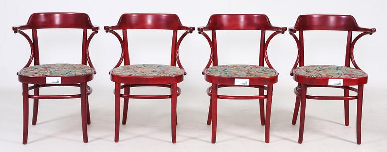 STOLAR, 4 st, "Cattelin", Axel Kandell för, Gemla, 1900-tal.