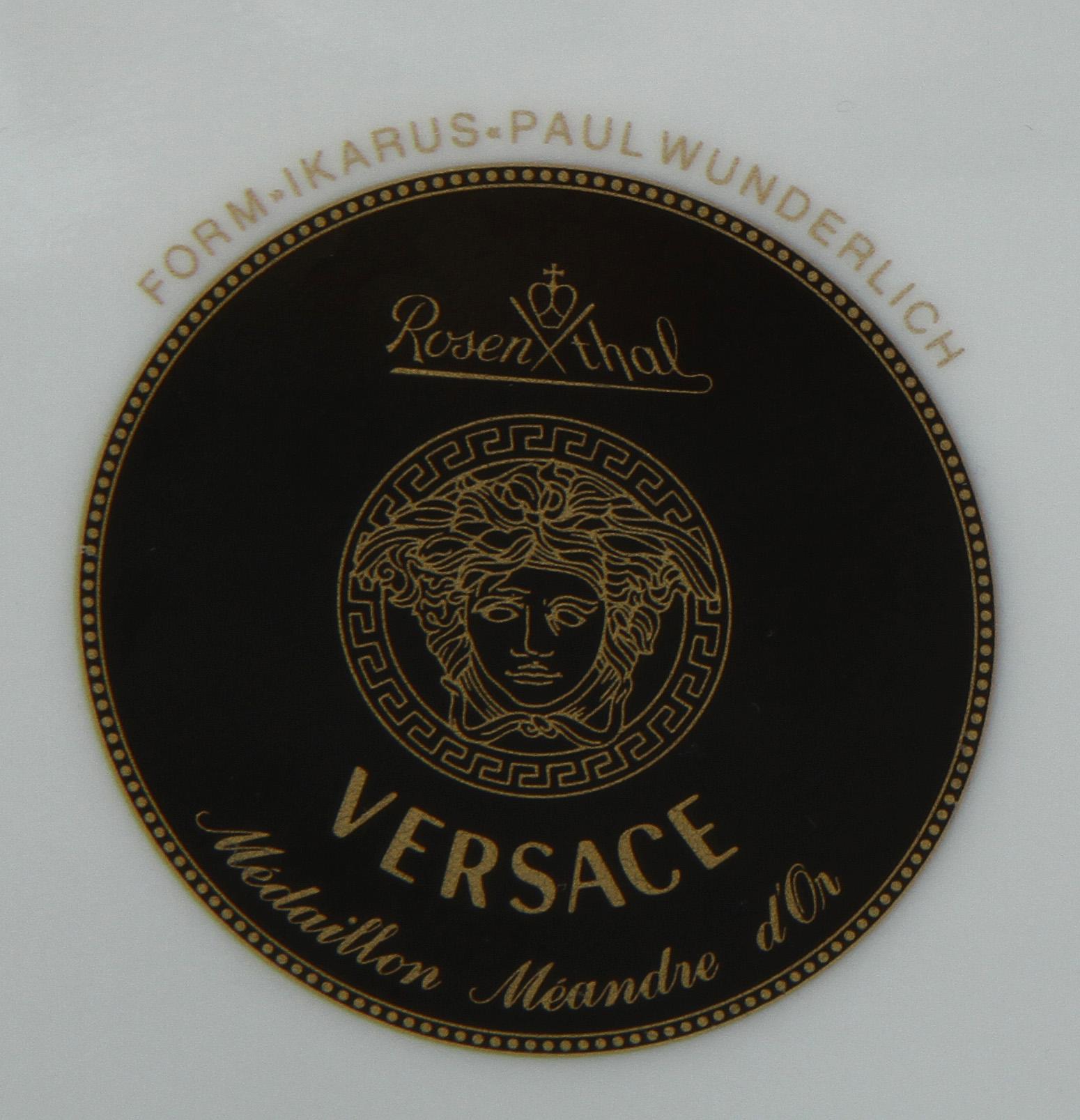 TERRIN, porslin, "Ikarus", Paul Wunderlich, Rosenthal för Versace.