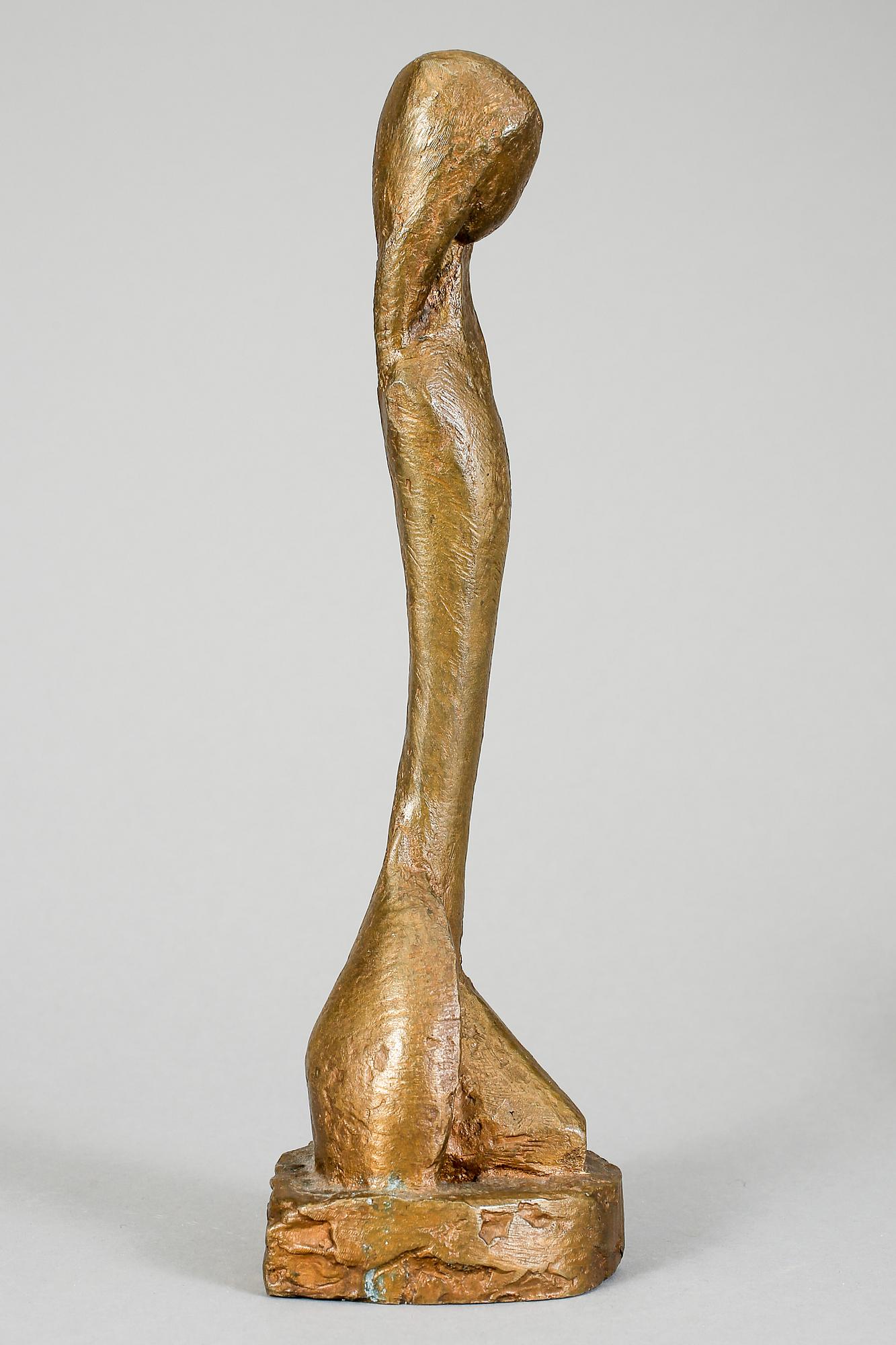 TOMAS ALMBERG, skulptur, brons, signerad.