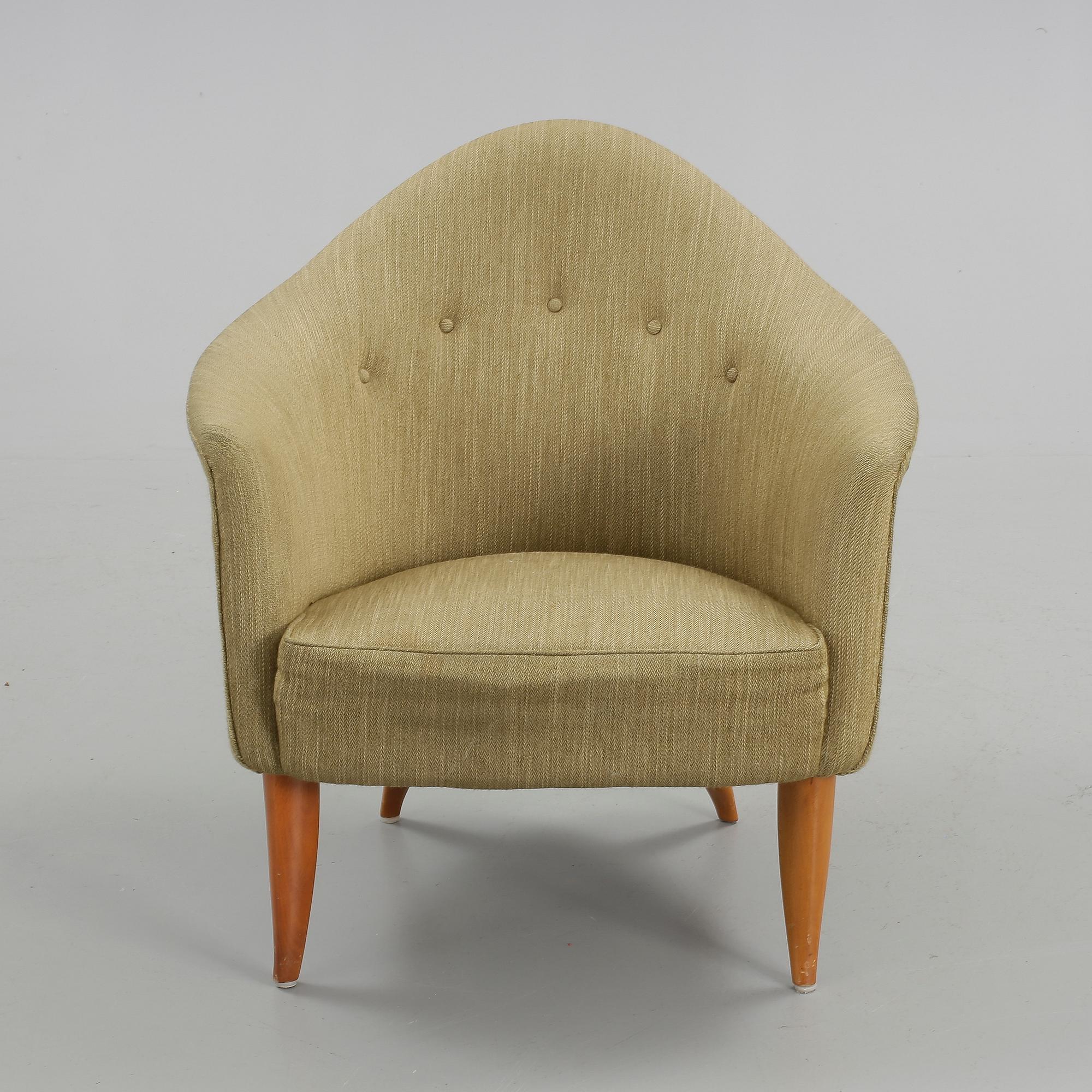 FÅTÖLJ, "Lilla Eva" ur Paradiset, Triva, Kerstin Hörlin-Holmquist för NK.