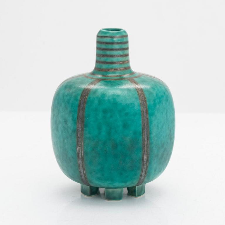 Wilhelm Kåge, an 'Argenta' vase, Gustavsberg, Sweden.