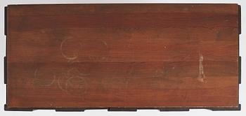 Axel Einar Hjorth, a stained pine 'Lovö' cabinet, Nordiska Kompaniet, Sweden 1930s.