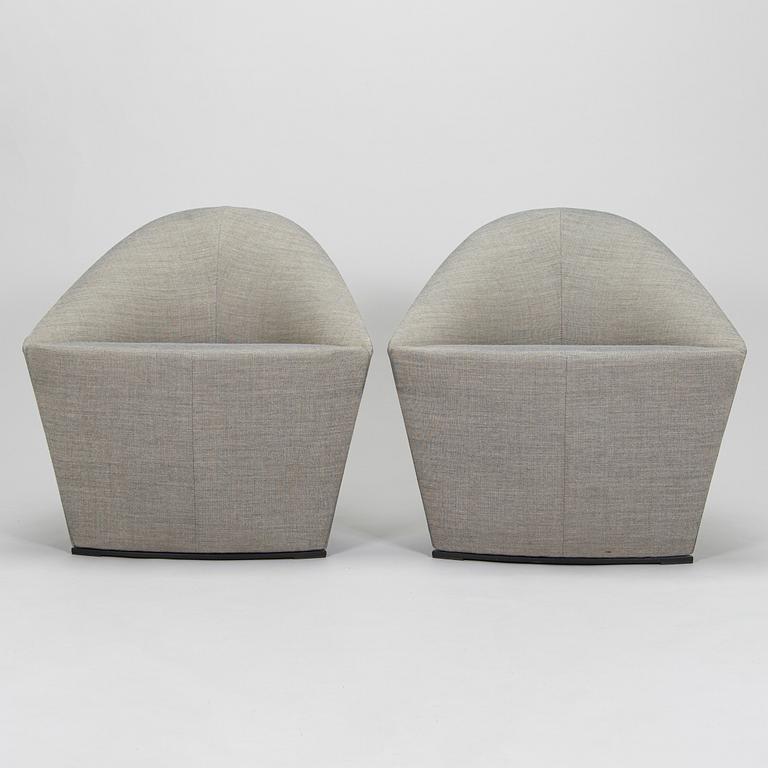 Lievore & Altherr & Molina, Three 21st century 'Colina' easy chairs for Arper Italy. Designed 2014.