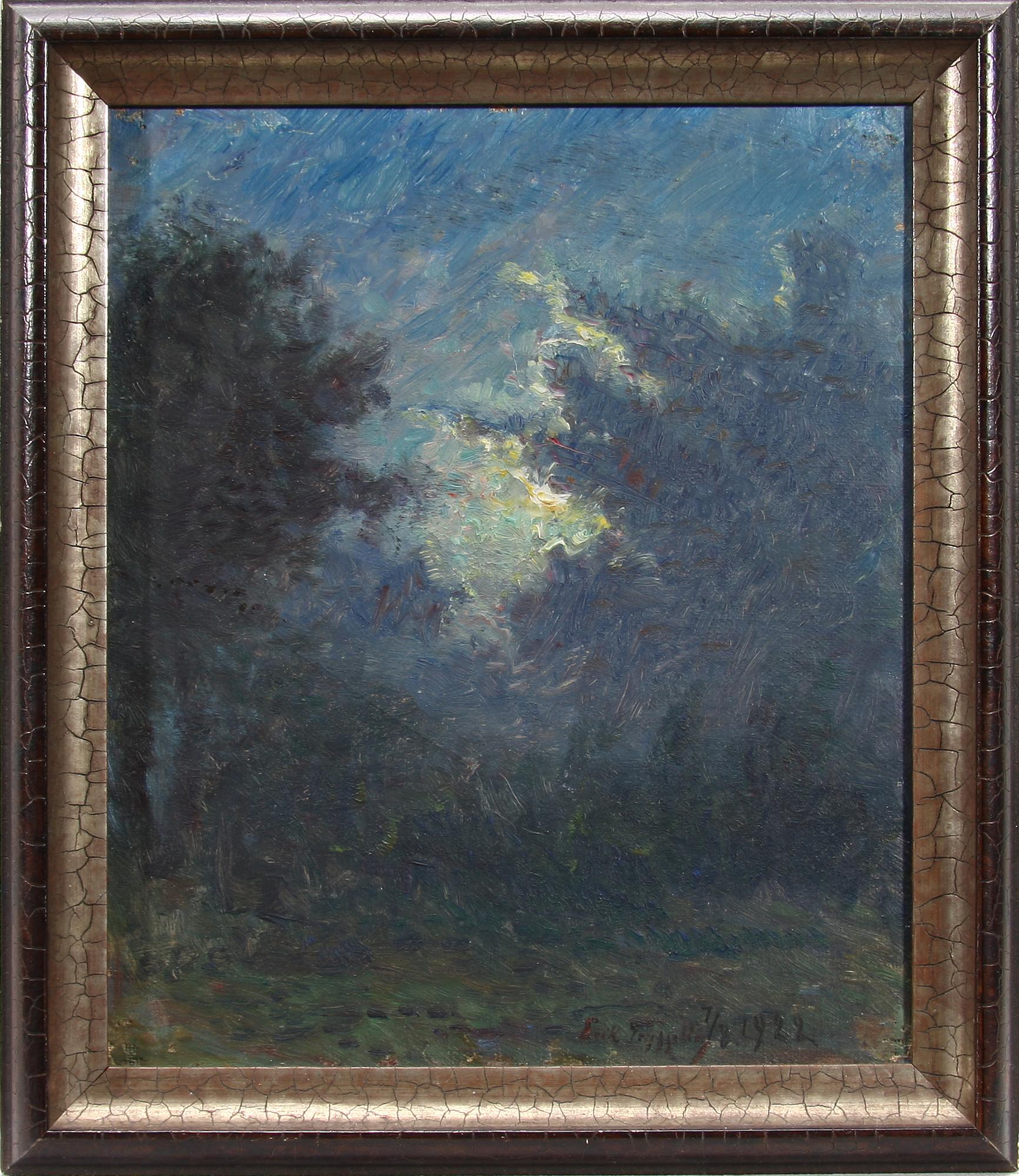 ERIK TRYGGELIN, olja på duk, sign o dat 7/8 1922.