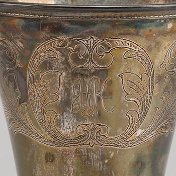 CG HALLBERG pokal silver Stockholm 1937.