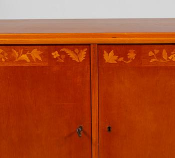 SKÄNK / SIDEBOARD, "Fjällblommor", Carl Malmsten, Meeths, formgiven 1942.