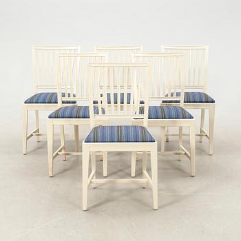 Chairs, 6 pieces, second half of the 20th century.