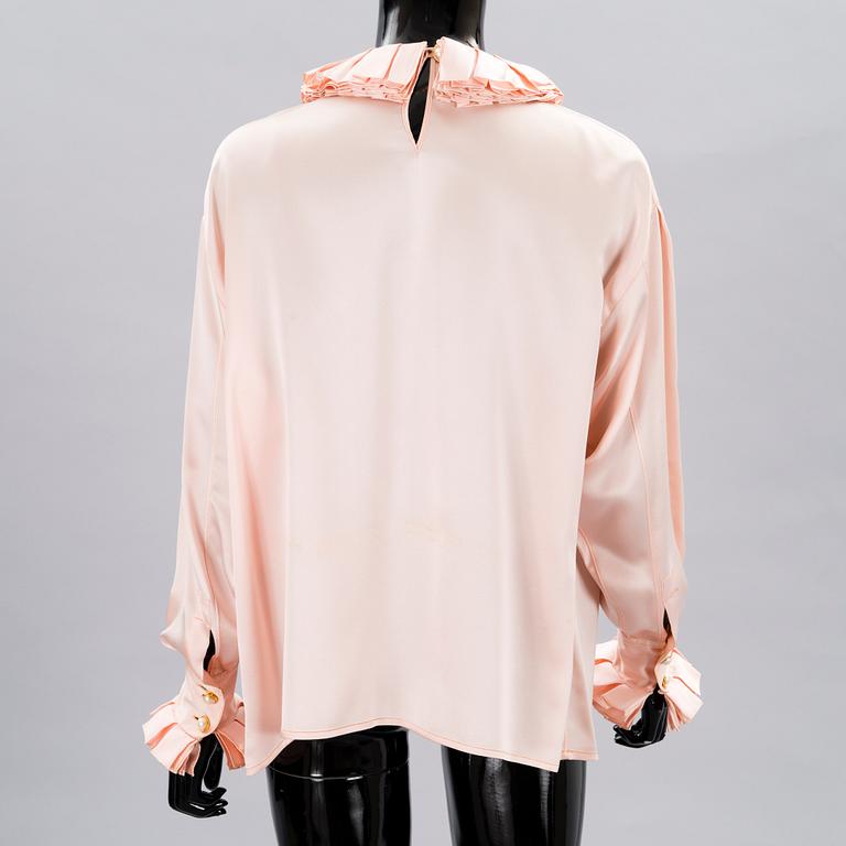 CHANEL, Three Vintage Silk Blouses.