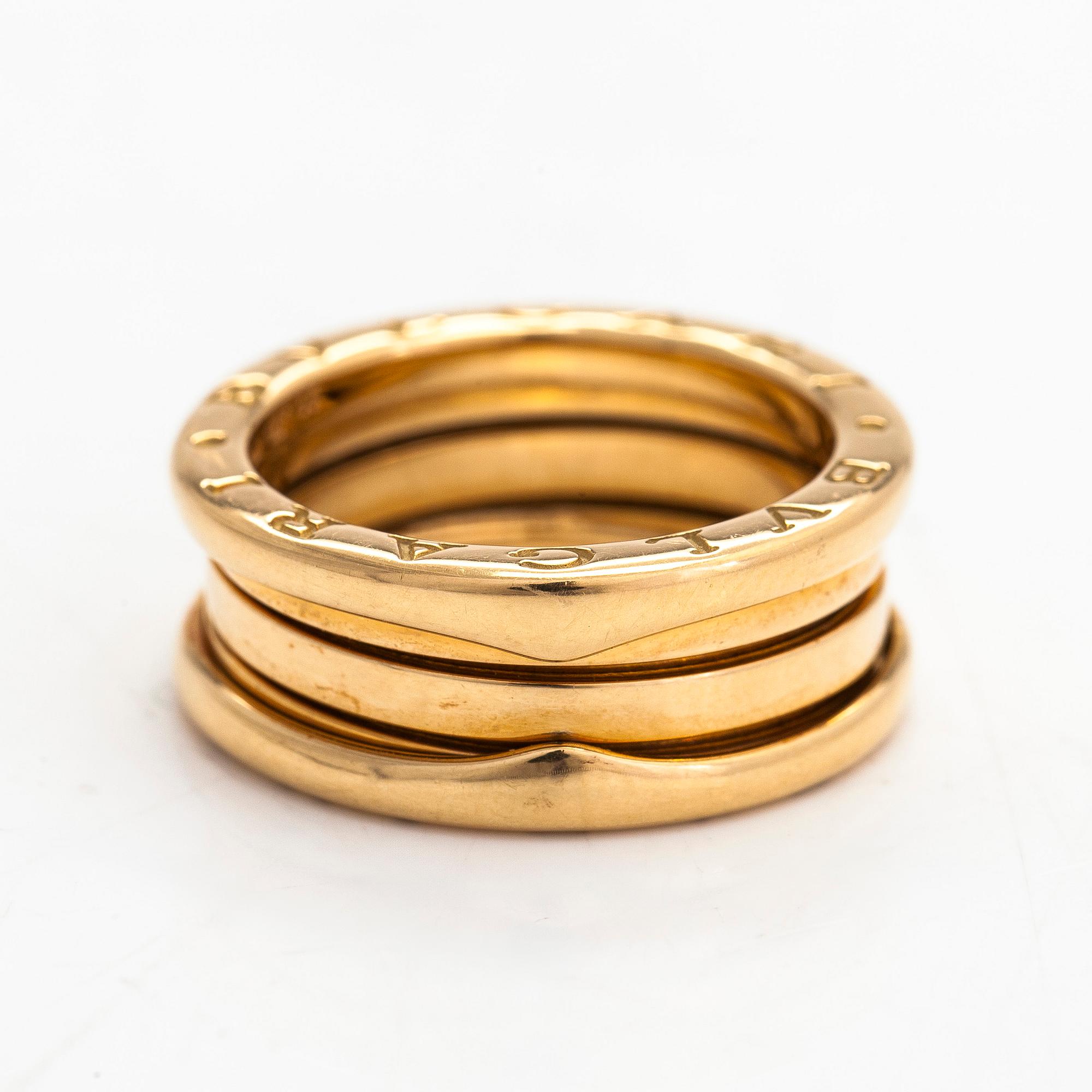 Bulgari, sormus, B.Zero1, 18K kultaa.