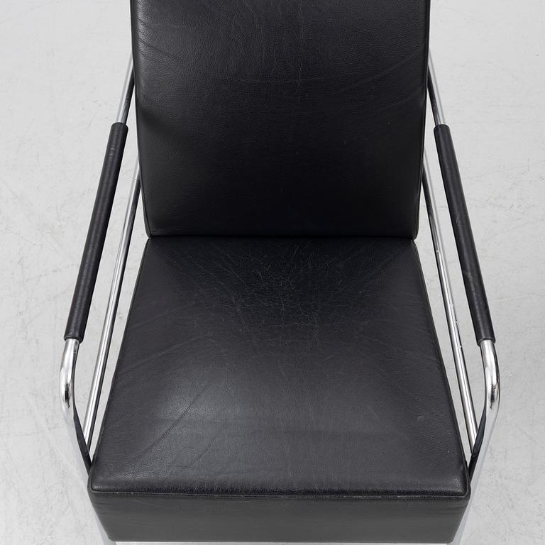 Gunilla Allard, a pair of 'Cinema' armchairs, Lammhults, Sweden.