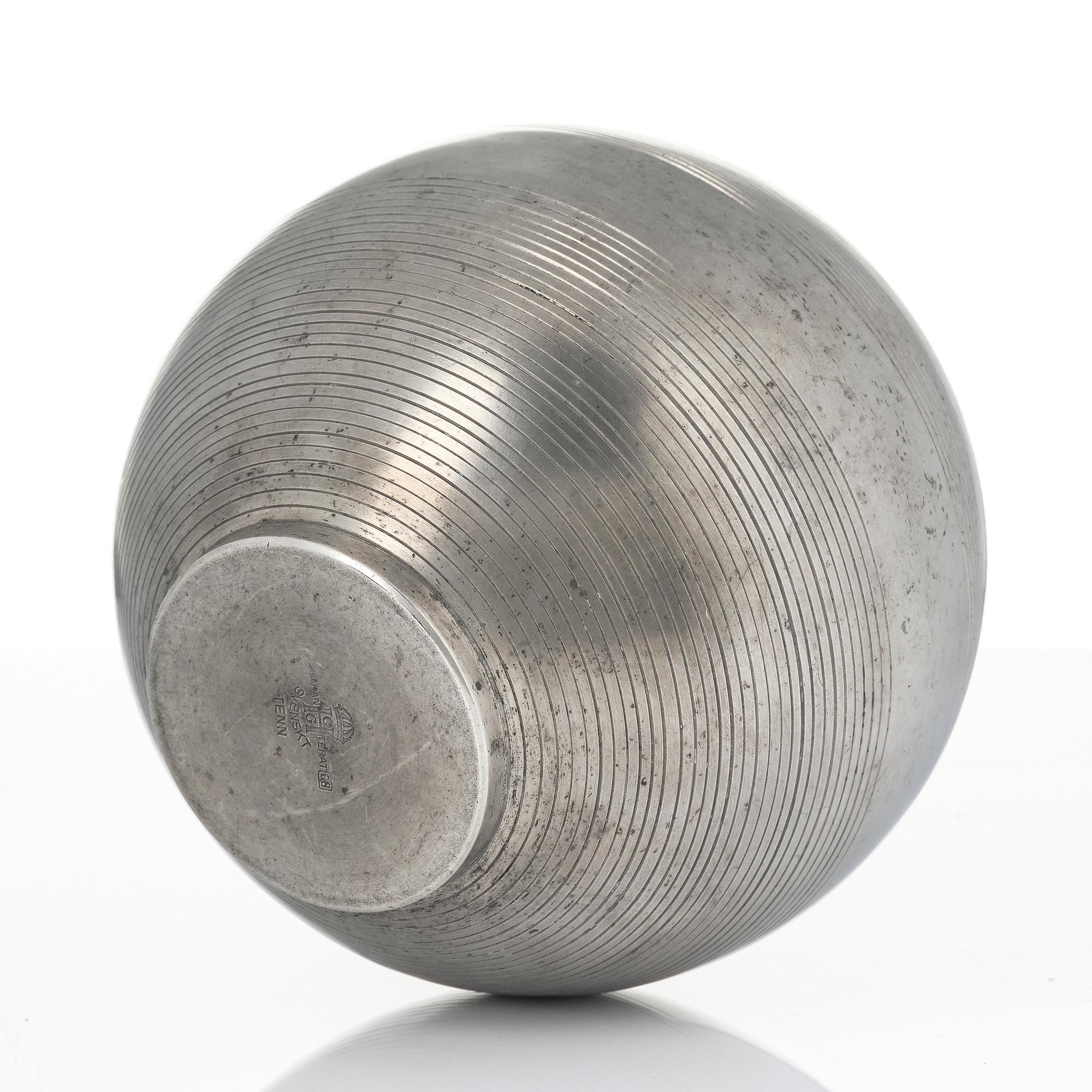Sylvia Stave, vase, C.G. Hallberg, Stockholm, 1933.