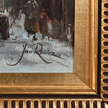 JAN RAWICZ, olja på duk, signerad.