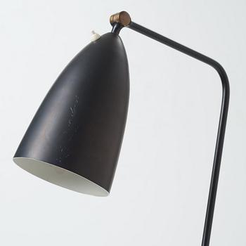 Greta Magnusson Grossman, a "G-33" (Grasshopper) floor light for Bergbom's, Malmö, Sweden 1950's.