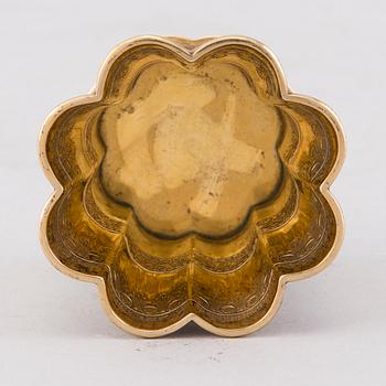 MARGARETABÄGARE, silver, A. Michelsen, Köpenhamn, 1900-talets andra hälft.