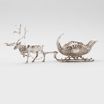 SKÅL, silver, 1900-talets andra hälft. Vikt ca 432 gram.