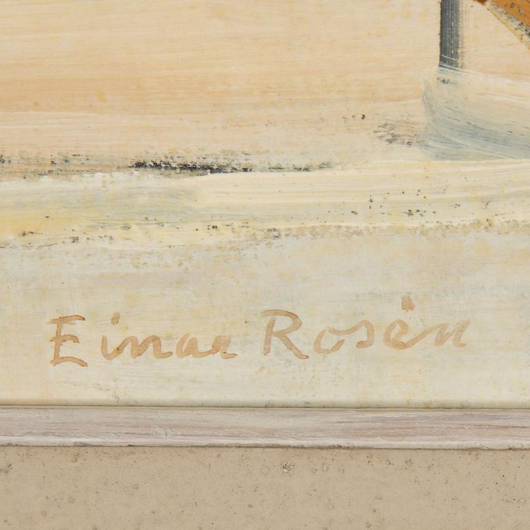 EINAR ROSÉN, oil on panel, signed.
