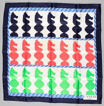 SCARVES, 4 st, bl a siden, Christian Dior, Paris.