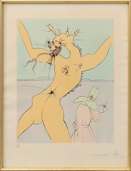 Salvador Dalí, From "Japanese Fairy Tales", 1974.
