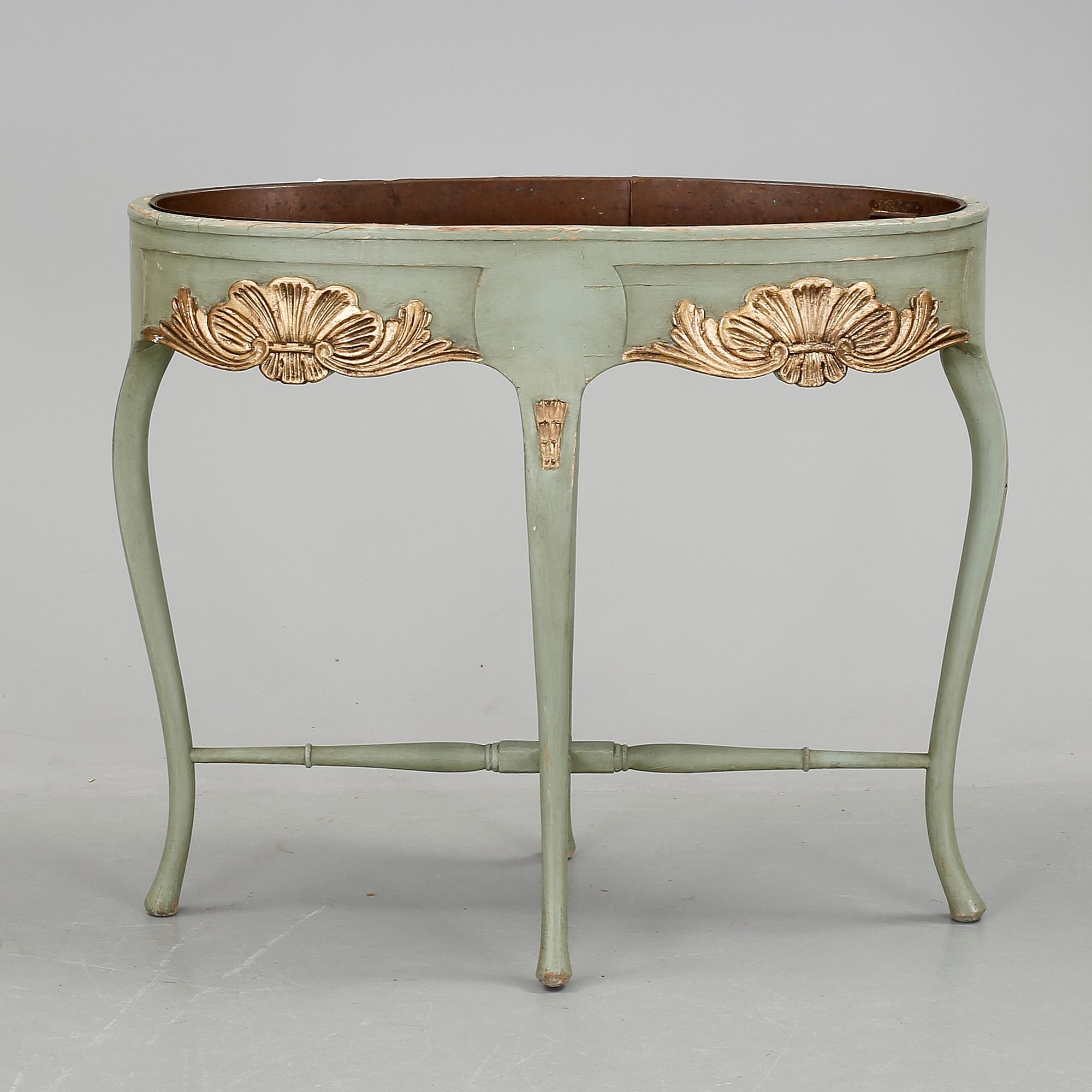 BLOMBORD, rokokostil, 1900-talets första hälft.