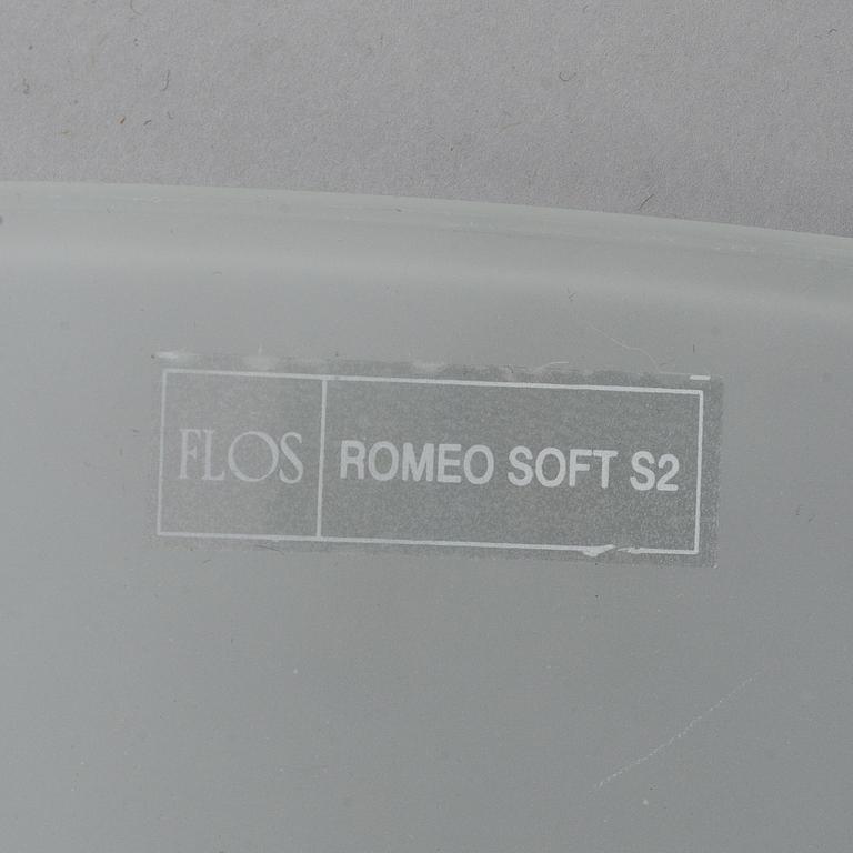 PHILIPPE STARCK, a 'Romeo soft S2' ceiling light, Flos, Italy.