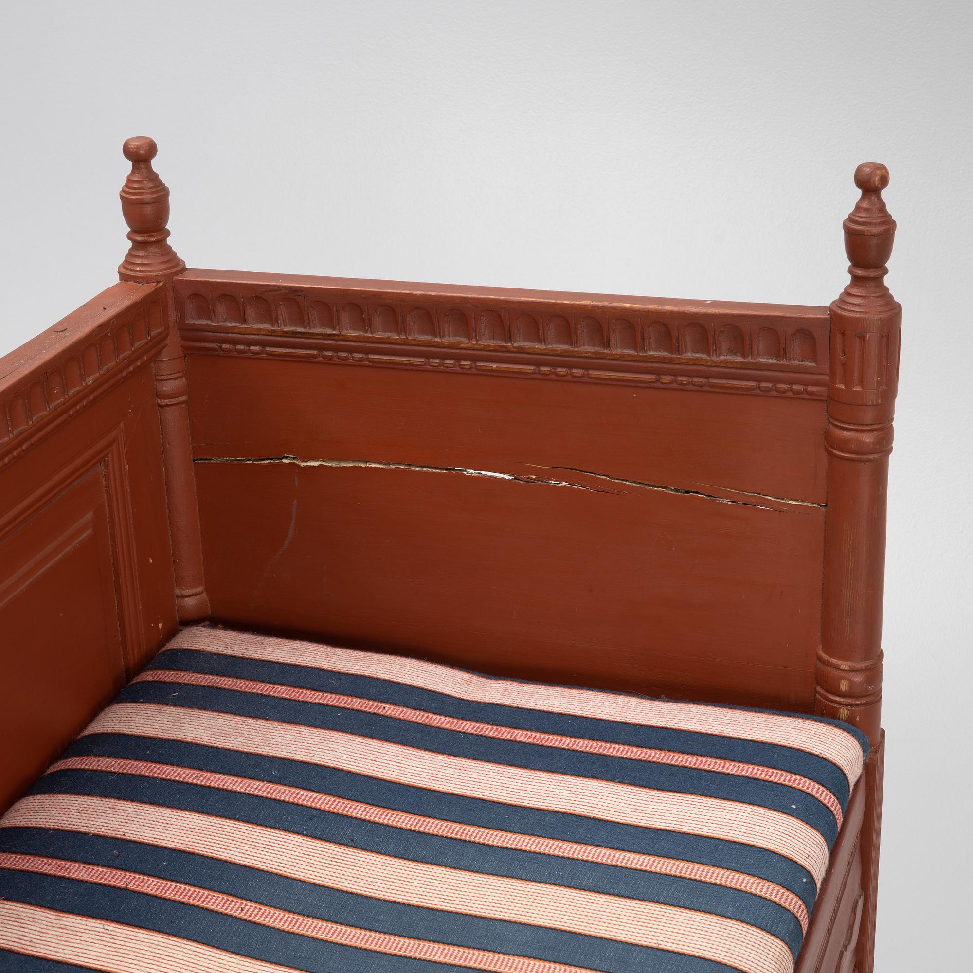 Soffa, sengustaviansk, 1800-talets början.