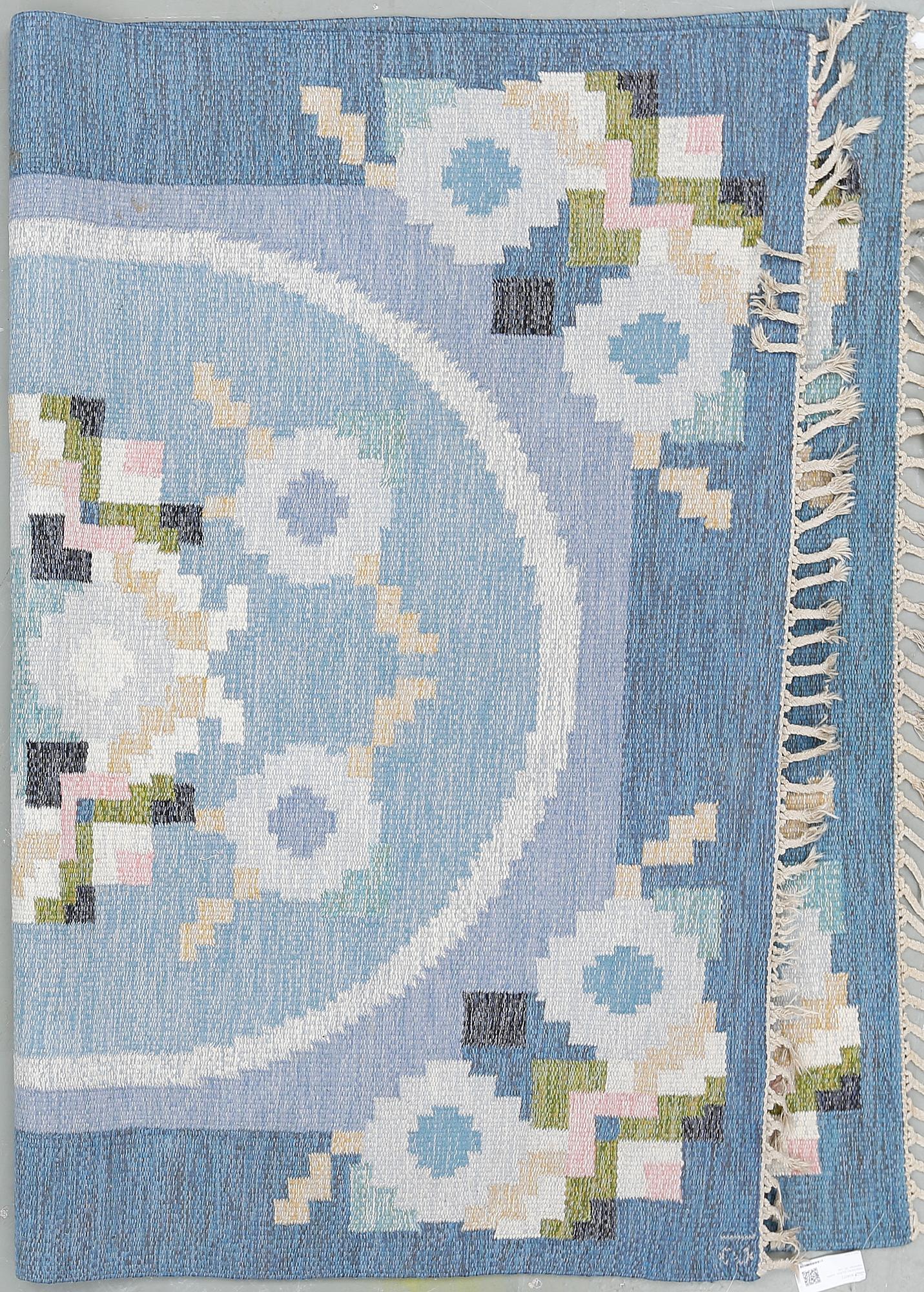 MATTA, rölakan, Ingegerd Silow, signerad I S. Ca 230 x167 cm.