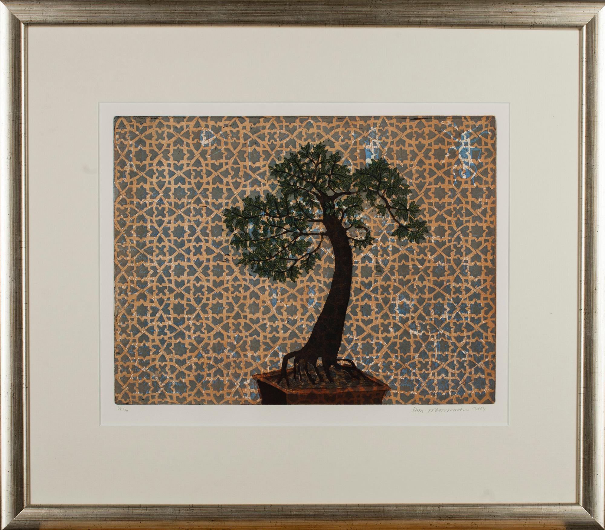 KIRSI NEUVONEN, färgetsning, signerad, daterad 2004, numrerad 66/70.