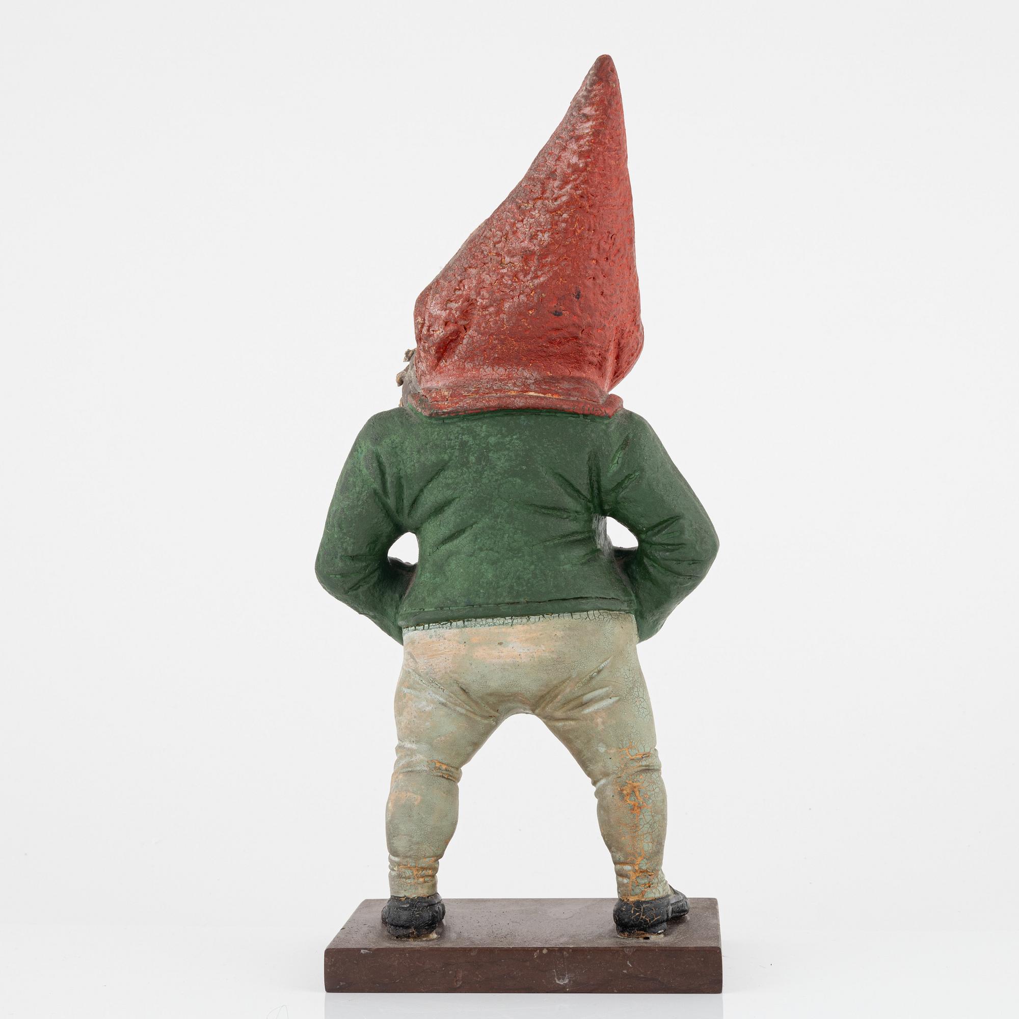A garden gnome, second half of the 20th Century.