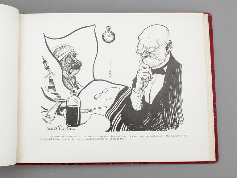 BÖCKER, 3+4 volymer, Albert Engström, 1896-1910.