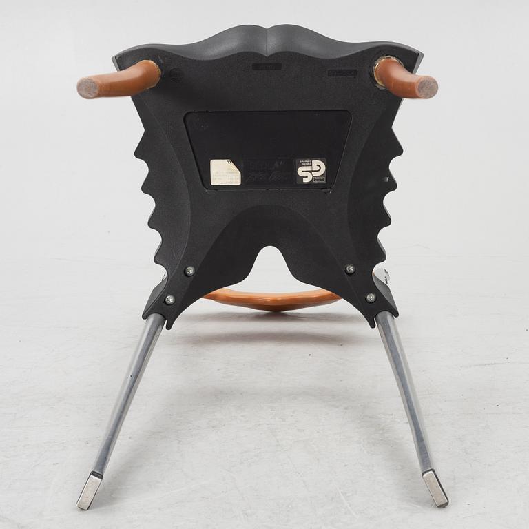 Borek Sipek, six 'Sedlak' chairs, Vitra, 1993.
