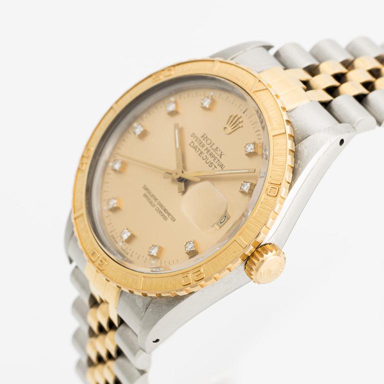 Rolex, Datejust, Turn-O-Graph, "Diamond Dial", ca 1985.