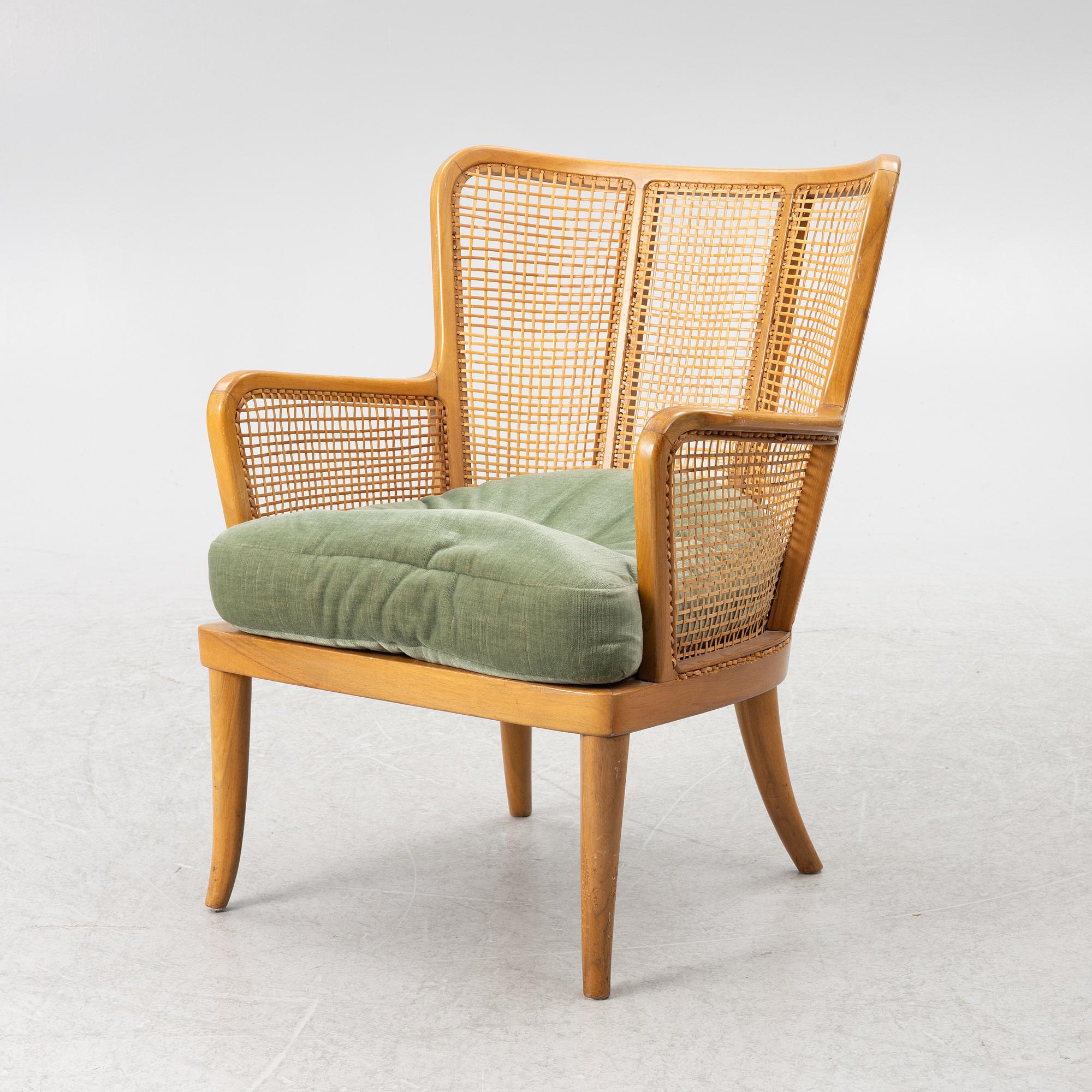 An armchair, Paul Boman, Finland, 1940s.