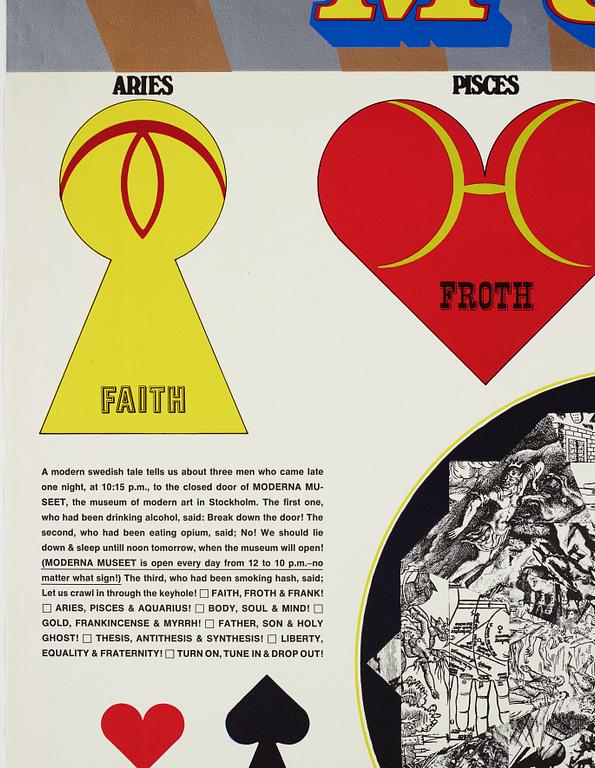 Sture Johannesson, affisch, 1969.