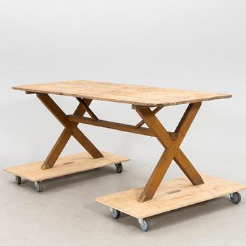 Gateleg table circa 1900.