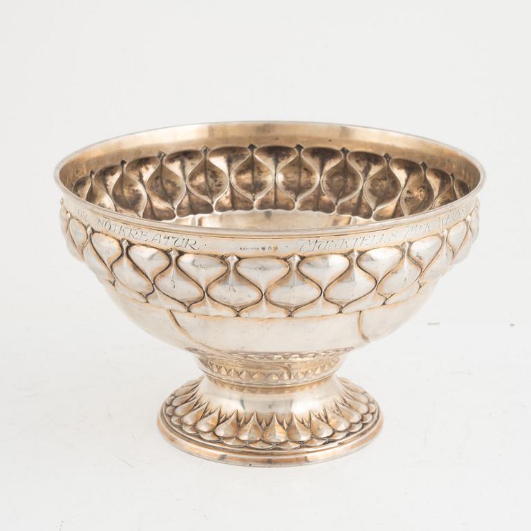 A Swedish silver bowl, mark of K. Anderson, Stockholm 1908.