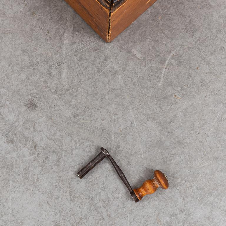 A 19th Century long case clock by Mandelgren Carlshamn.