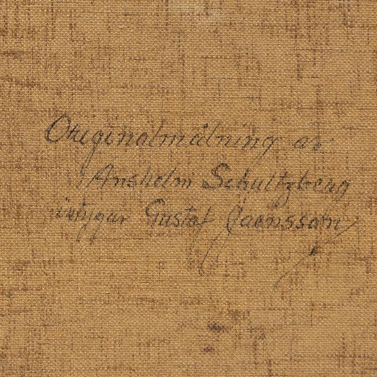 Anshelm Schultzberg, Winter landscape.