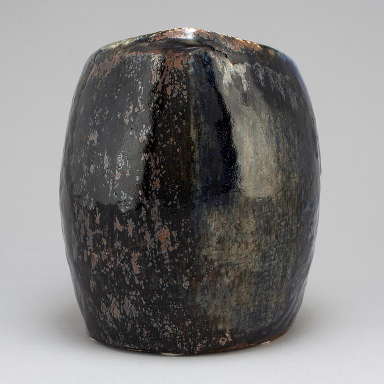 CARL-HARRY STÅLHANE, a unique stoneware stool /sculpture, Rörstrand 1966.