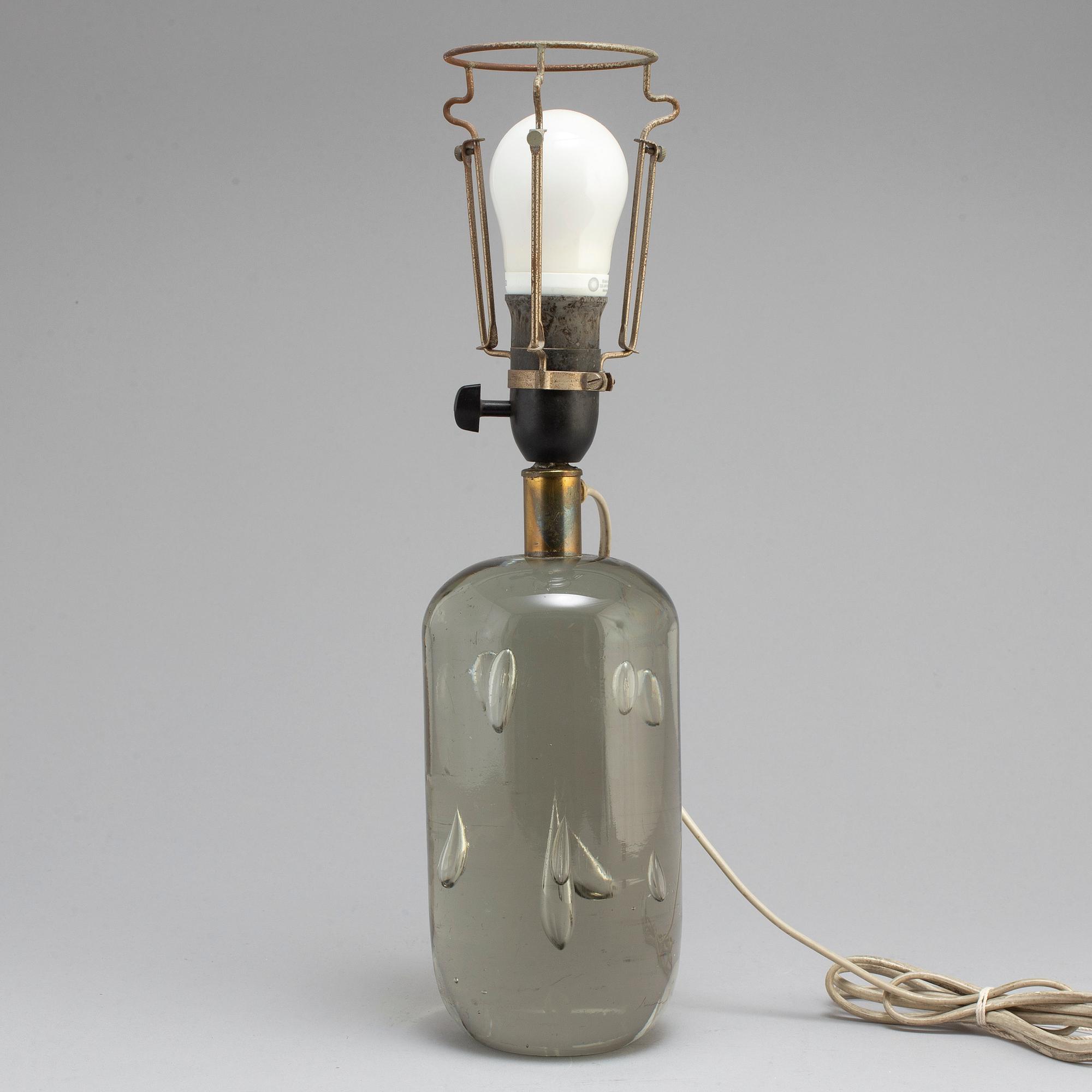 A Swedish modern table lamp, mid 20th century.