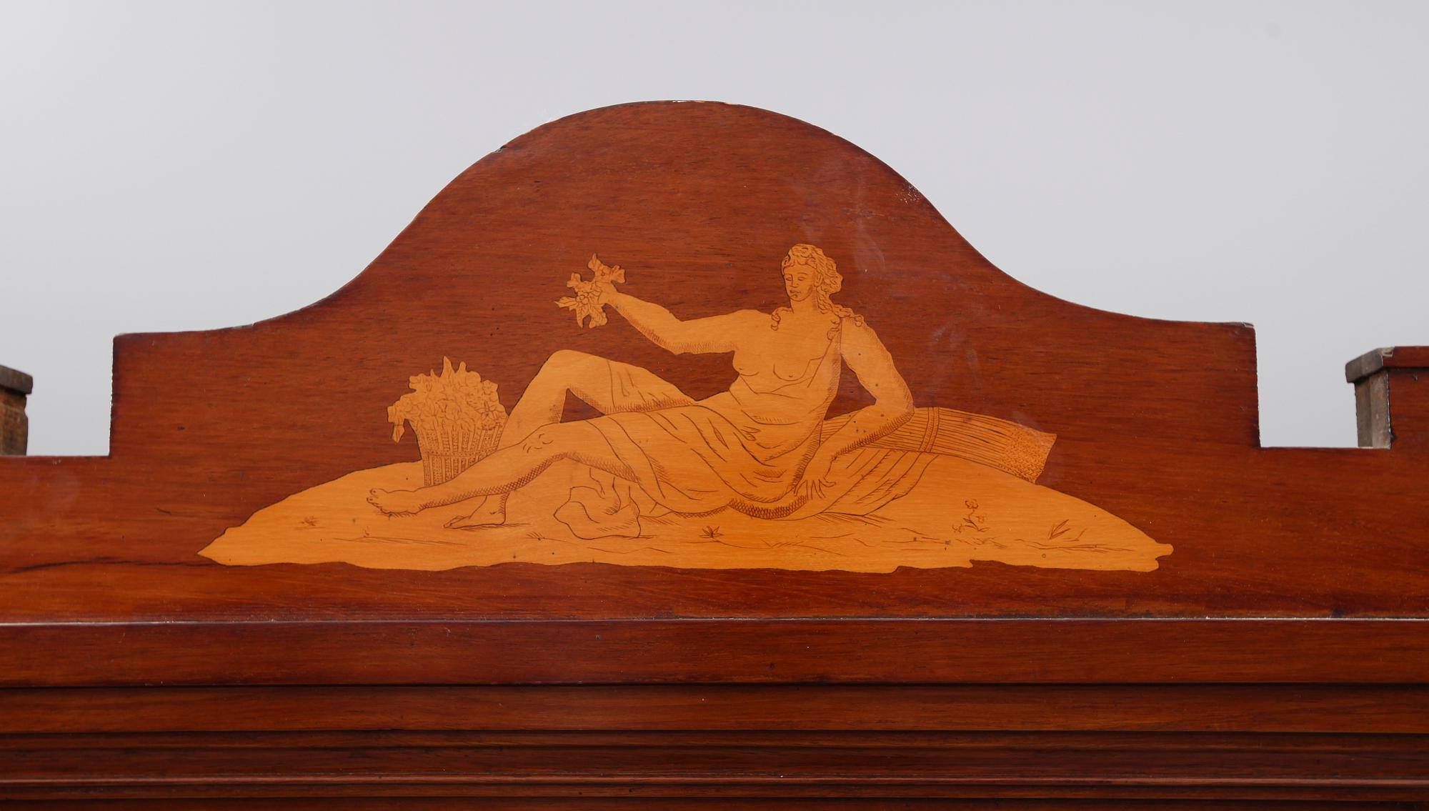 SPEGEL, senempire, Danmark, 1800-talets mitt.