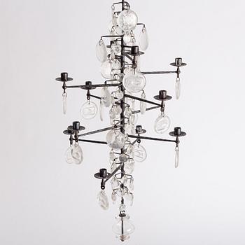 Erik Höglund, a chandelier, Boda Smide.