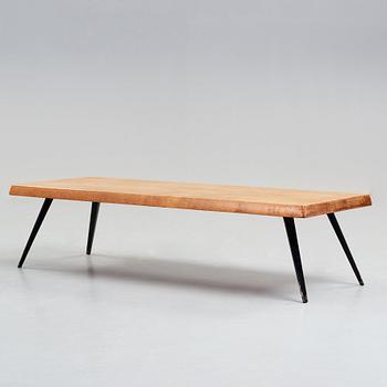 CHARLOTTE PERRIAND, soffbord, Ateliers Jean Prouvé, Frankrike ca 1962.