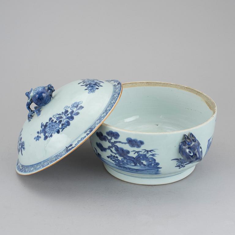 TERRIN, kompaniporslin, Kina, Qingdynastin, Qianlong (1736-95).