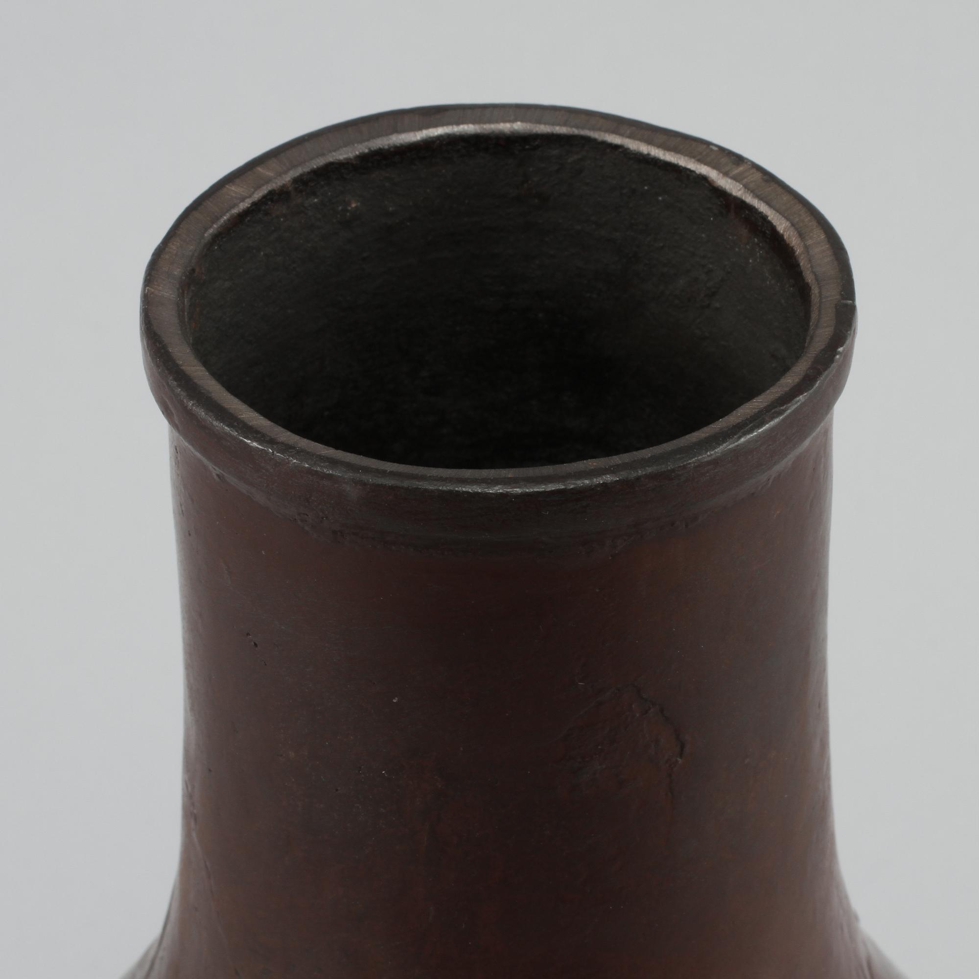 VAS, patinerad metall, orientaliska, 1900-tal.